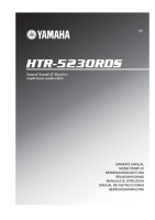 Yamaha HTR-5230-RDS - Owners Manual 